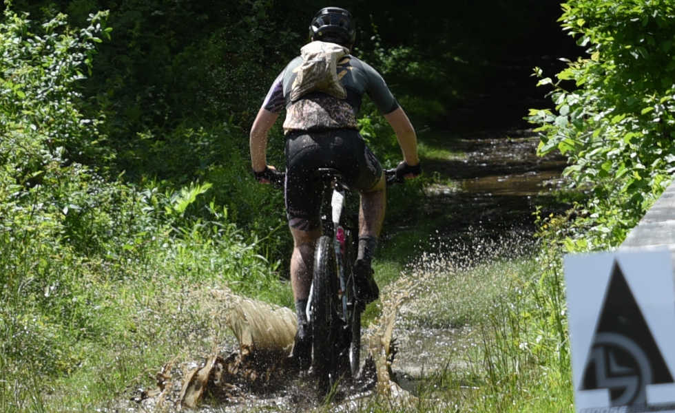 Rec rider during 45+, at Iron Furnace 2025